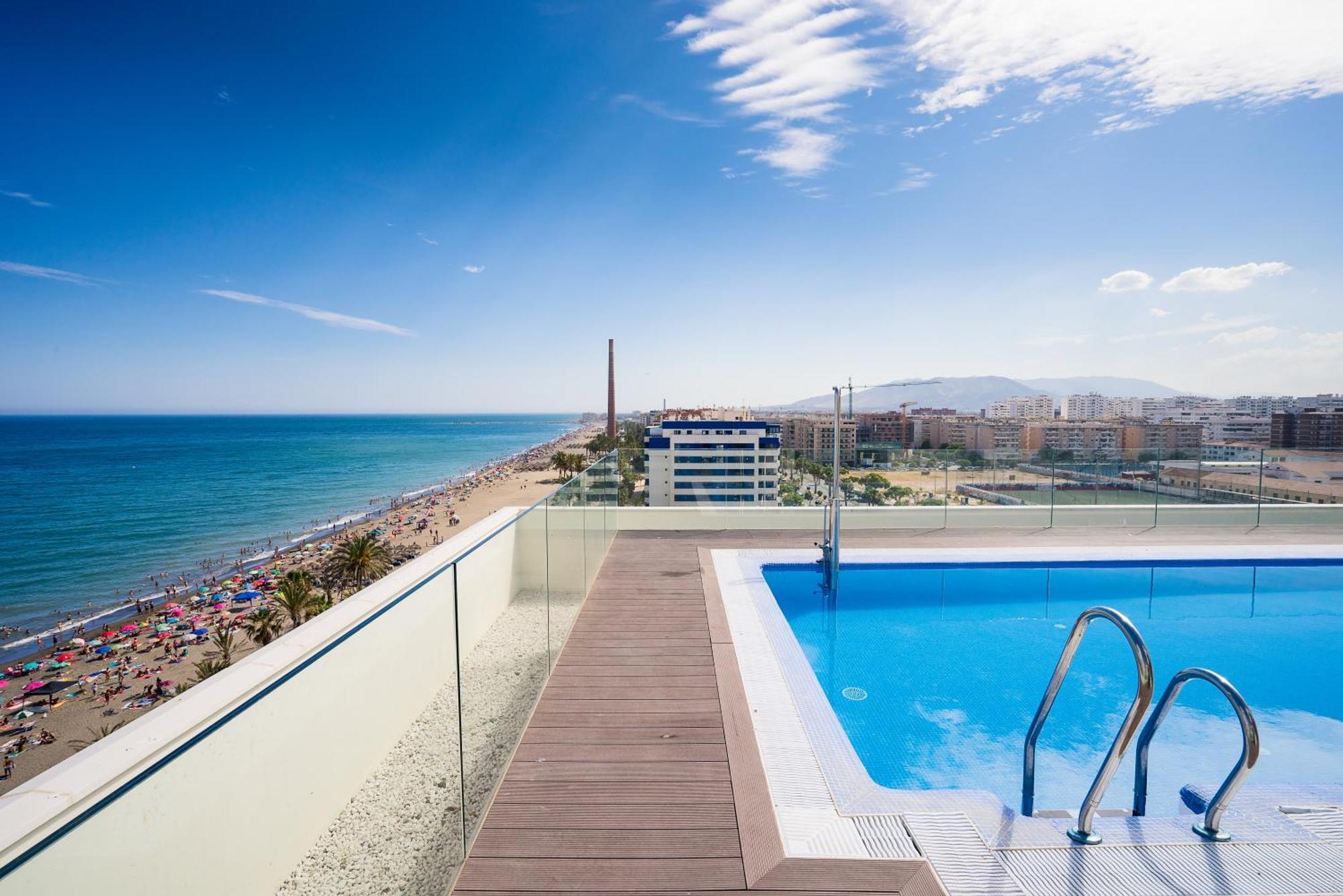 Apartamento Gran vivienda de lujo frente al mar Málaga Exterior foto