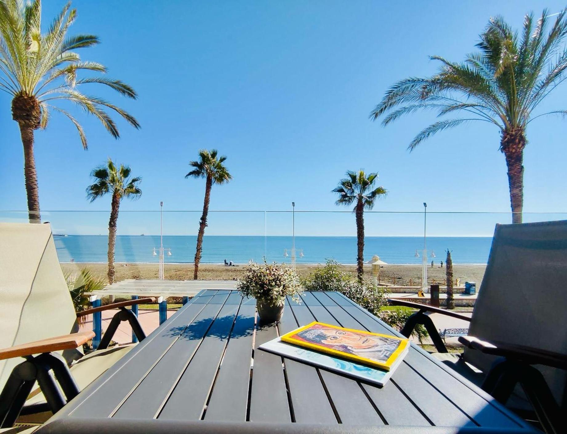 Apartamento Gran vivienda de lujo frente al mar Málaga Exterior foto